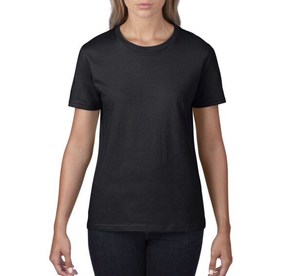 Футболка Premium Cotton 185, жіноча 4100L-000C - Чорний, S