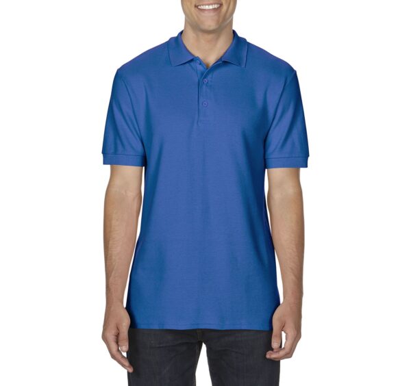 Поло Premium Cotton, TM Gildan, 85800 - Синій, S