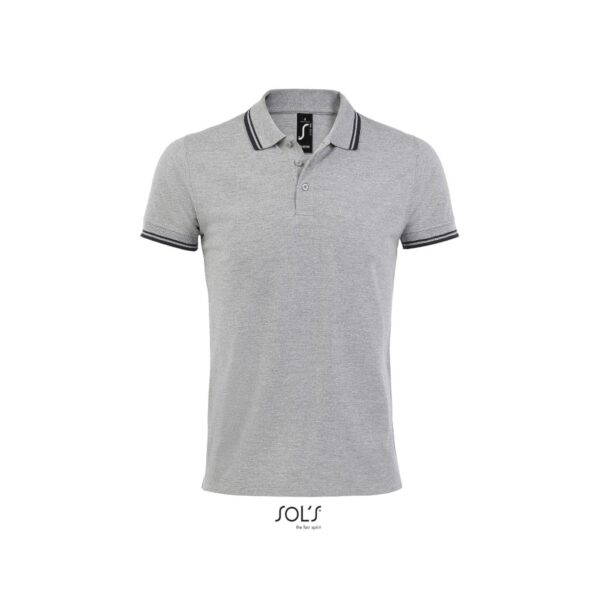 Поло чоловіче SOL'S PASADENA MEN, 00577 - Сірий, S