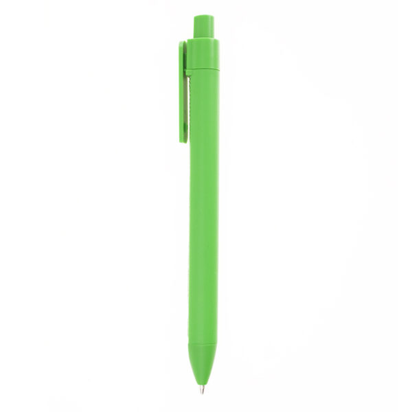 Ручка пластикова, кулькова Bergamo Textile Pen, 770 - Зелений
