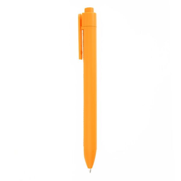 Ручка пластикова, кулькова Bergamo Textile Pen, 770 - Помаранчевий