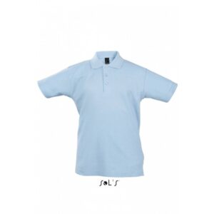 Поло дитяче SOL'S SUMMER II KIDS, 11344 - Небесно-блакитний