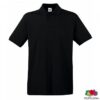 Теніска 'Premium Polo' (Fruit of the Loom), 0632180 - Чорний, S
