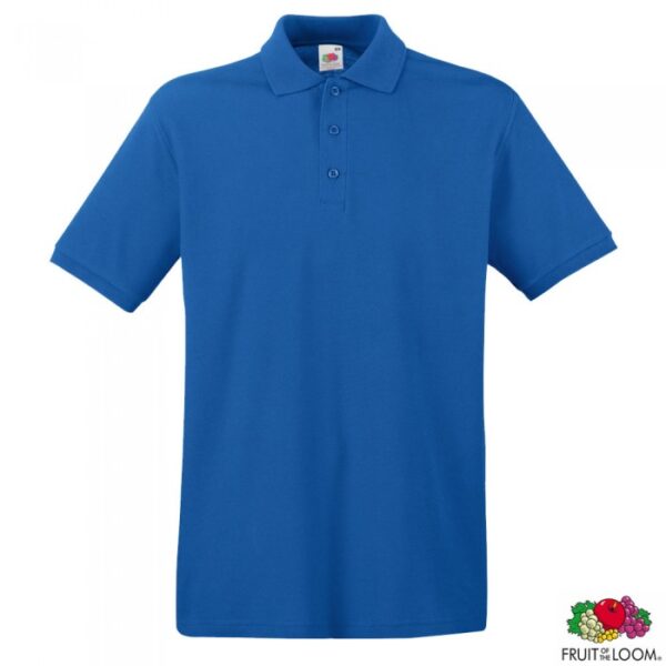 Теніска 'Premium Polo' (Fruit of the Loom), 0632180 - Синій, S