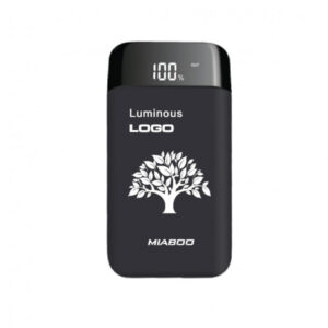 Зарядний пристрій LUMIER на 8000 mAh з підсвіткою, P01080P9 - Білий