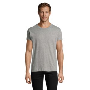 Футболка SOL'S Regent fit, 00553 - Сірий меланж, M