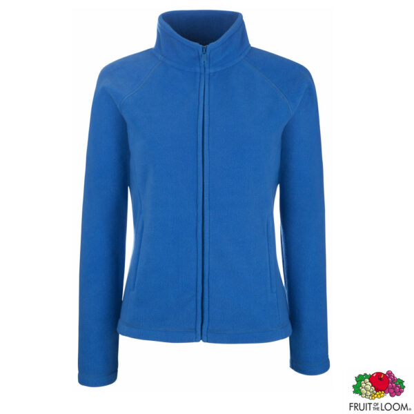 Толстовка 'Lady-Fit Full Zip Fleece' (Fruit of the Loom), 0620660 - Синій, M