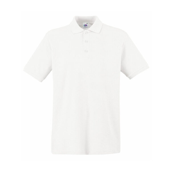 Теніска 'Premium Polo' (Fruit of the Loom), 0632180 - Білий, M