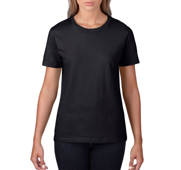 Футболка Premium Cotton 185, жіноча 4100L-000C - Чорний, M
