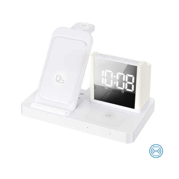 Зарядний пристрій з годинником Time Dock 8065